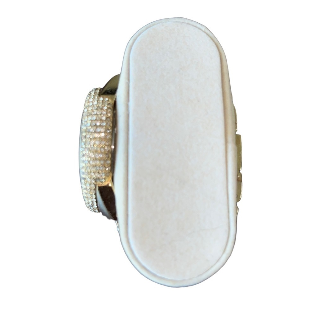 Authentic Michael KORS Oversized Camille Pavé Gold-Tone Watch - Picture 5 of 12